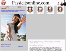 Tablet Screenshot of passieltsonline.com